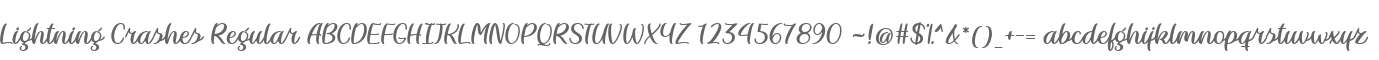 Lightning Crashes Regular
