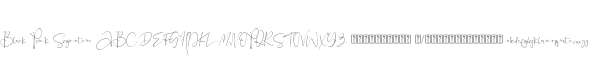 Black Pink Signature