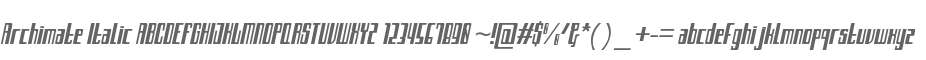 Archimate Italic