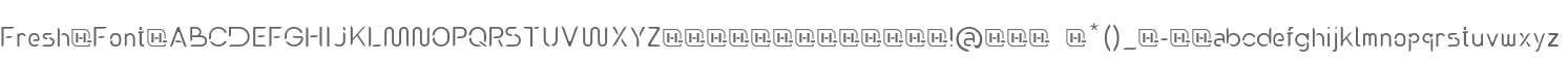 Fresh Font