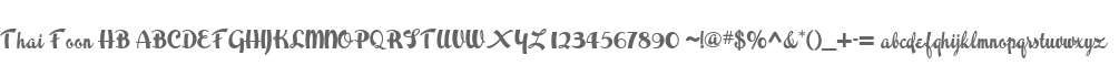Thai Foon HB