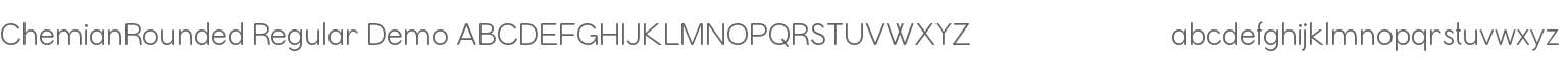 Chemian Rounded Demo