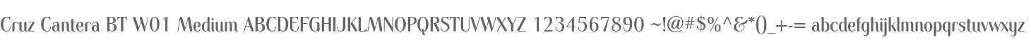 Cruz Cantera BT W01 Medium