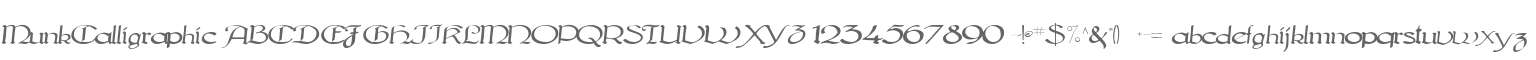 MunkCalligraphic