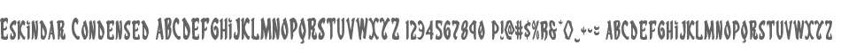 Eskindar Condensed