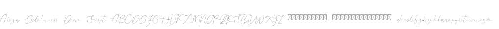 Arsya Edelwiess Demo Script