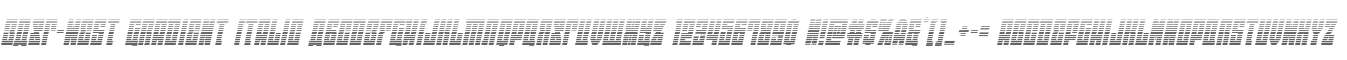 EAST-west Gradient Italic