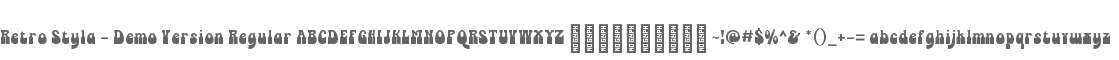 Retro Styla - Demo Version