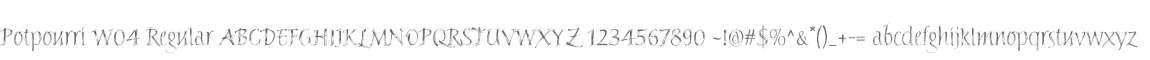 Potpourri W04 Regular