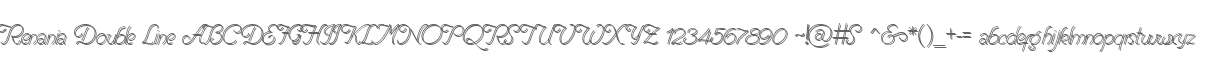 Renania Double Line