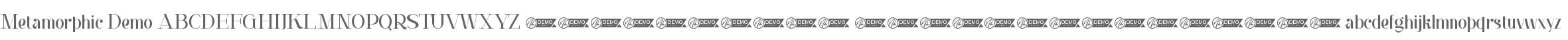 Metamorphic Demo