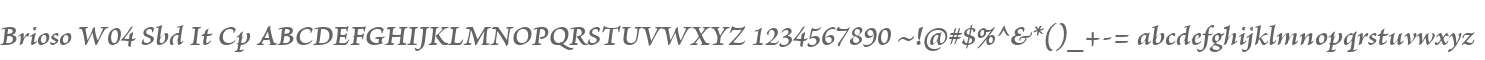 Brioso W04 Sbd It Cp