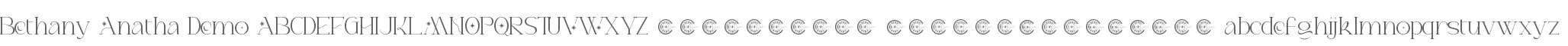 Bethany Anatha Demo