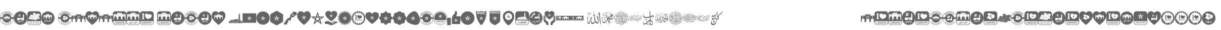 font larache color
