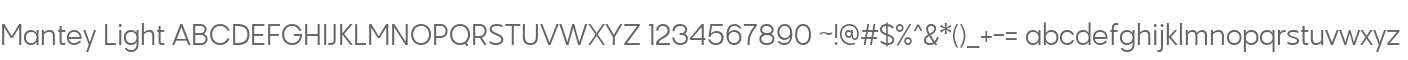 Mantey Light