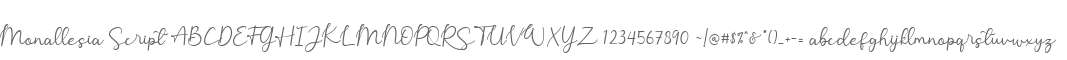 Monallesia Script