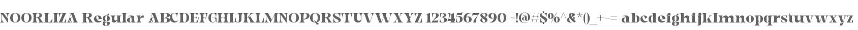 NOORLIZA