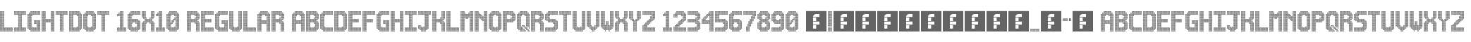 Lightdot 16x10 Regular