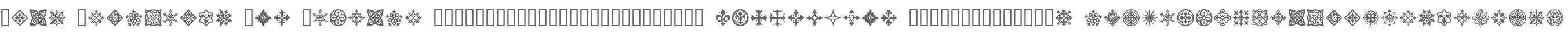 Holy Ornaments W95 Regular