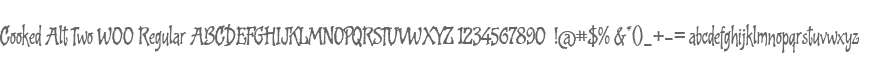 Cooked Alt Two W00 Regular