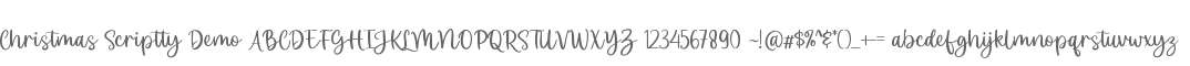 Christmas Scriptty Demo