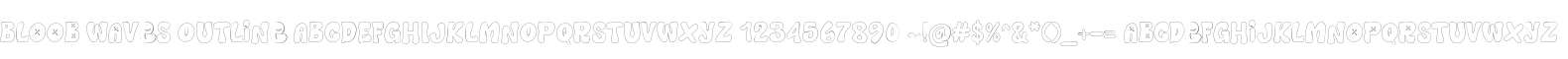 Bloob Waves Outline