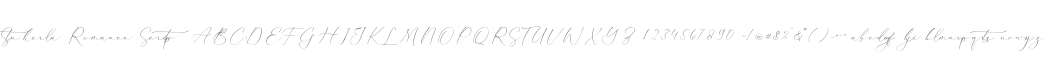 Sutherla Romance Script