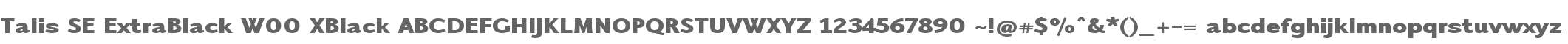 Talis SE ExtraBlack W00 XBlack