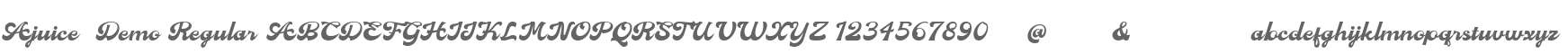 Ajuice_Demo