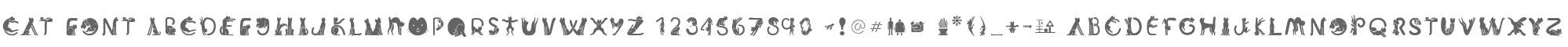 Cat Font