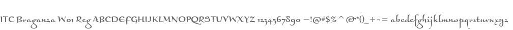 ITC Braganza W01 Reg