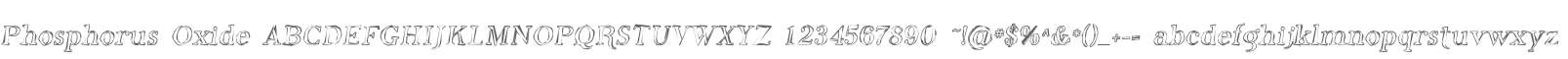 Phosphorus Oxide