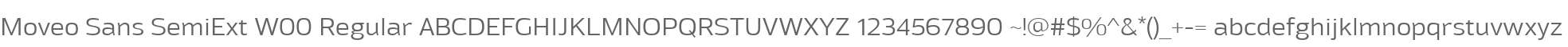 Moveo Sans SemiExt W00 Regular
