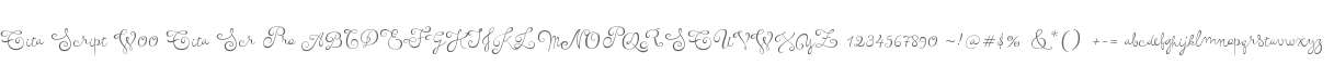 Tita Script W00 Tita Scr Pro