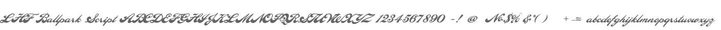 LHF Ballpark Script