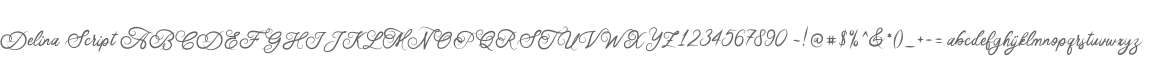 Delina Script