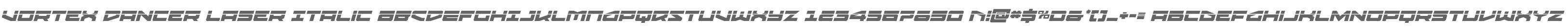Vortex Dancer Laser Italic