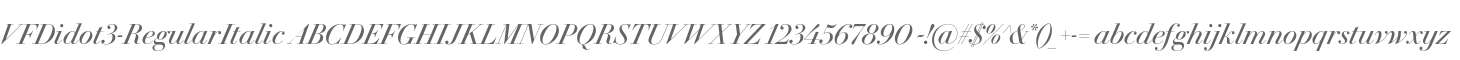 VFDidot3-RegularItalic
