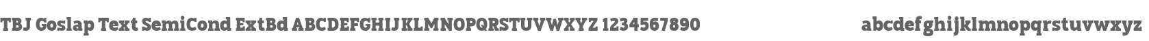 TBJ Goslap ExtBd SemCond Text