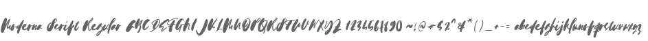Moderna Script Regular