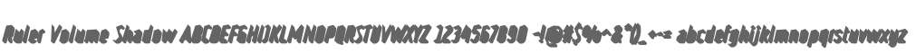 Ruler Volume Shadow