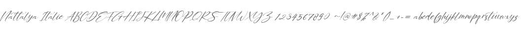 Nattalya Italic