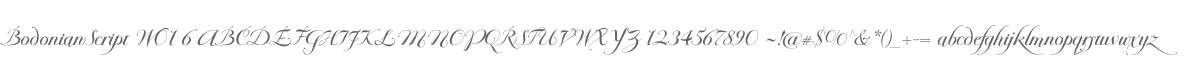 BodonianScript W01 6