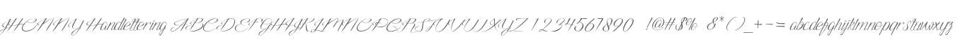 JHONNY Handlettering