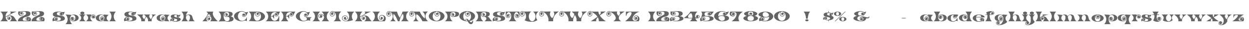 K22 Spiral Swash