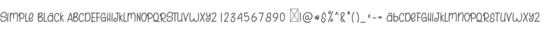 Simple Black