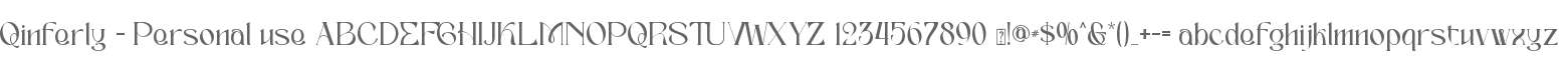 Qinferly - Personal use