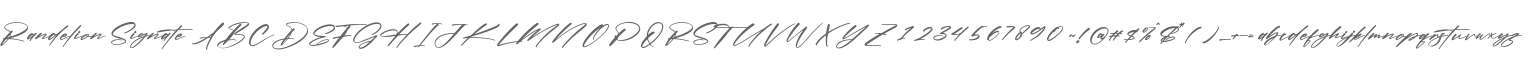 Randelion Signate