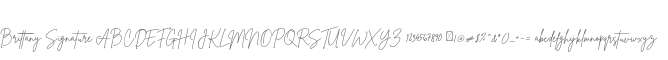 Brittany Signature