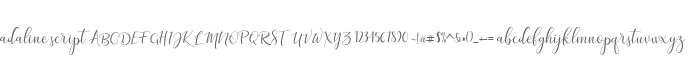 adaline script